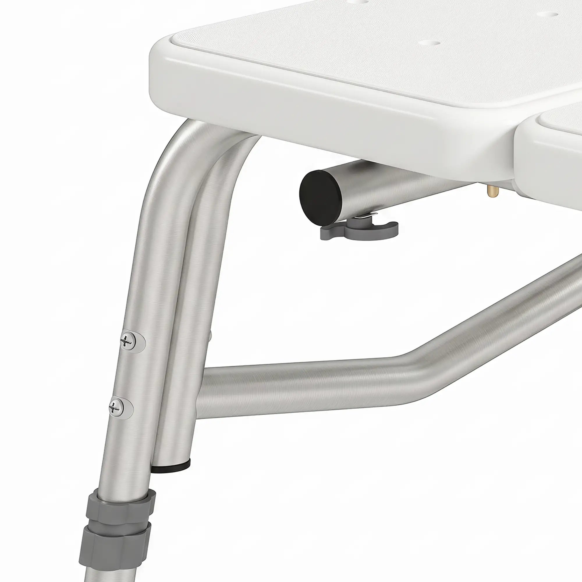 Tub Transfer Bench with Arm, Back, Shower Chair, White Bath Chairs at Gallery Canada
