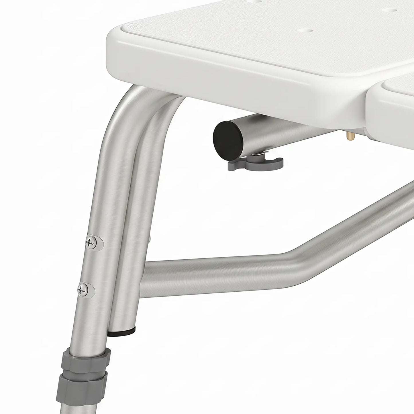 Tub Transfer Bench with Arm, Back, Shower Chair, White Bath Chairs at Gallery Canada