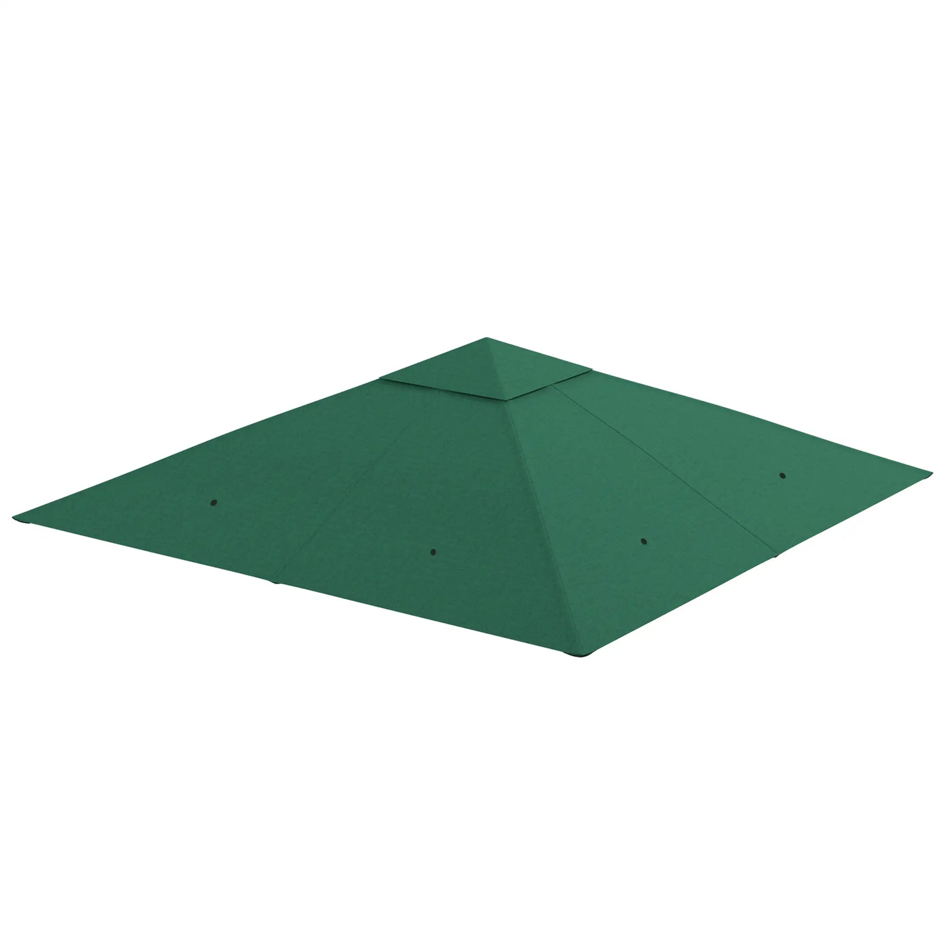 10' x 10' Gazebo Canopy, UV Protected Sun Shade, Green Gazebo Canopy Replacement at Gallery Canada