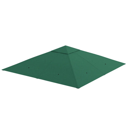 10' x 10' Gazebo Canopy, UV Protected Sun Shade, Green Gazebo Canopy Replacement at Gallery Canada