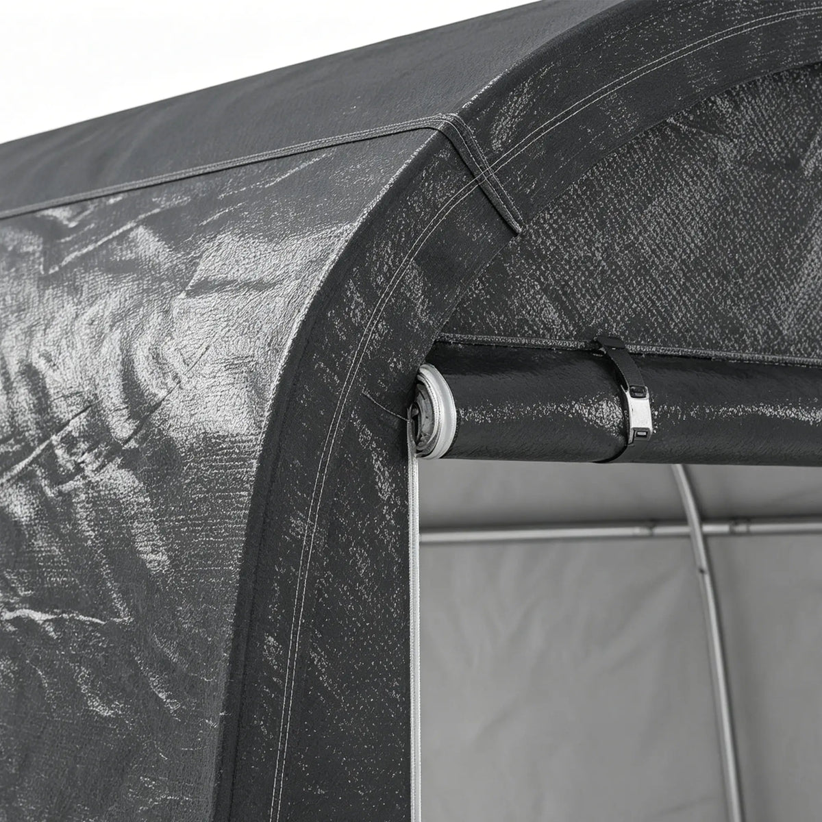 10' x 10' Outdoor Storage Tent, Heavy Duty Waterproof Shed for Bike, Motorcycle, Garden Tools Sheds at Gallery Canada
