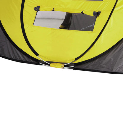 4 Person Camping Tent, Automatic Setup, Yellow Camping Tents at Gallery Canada