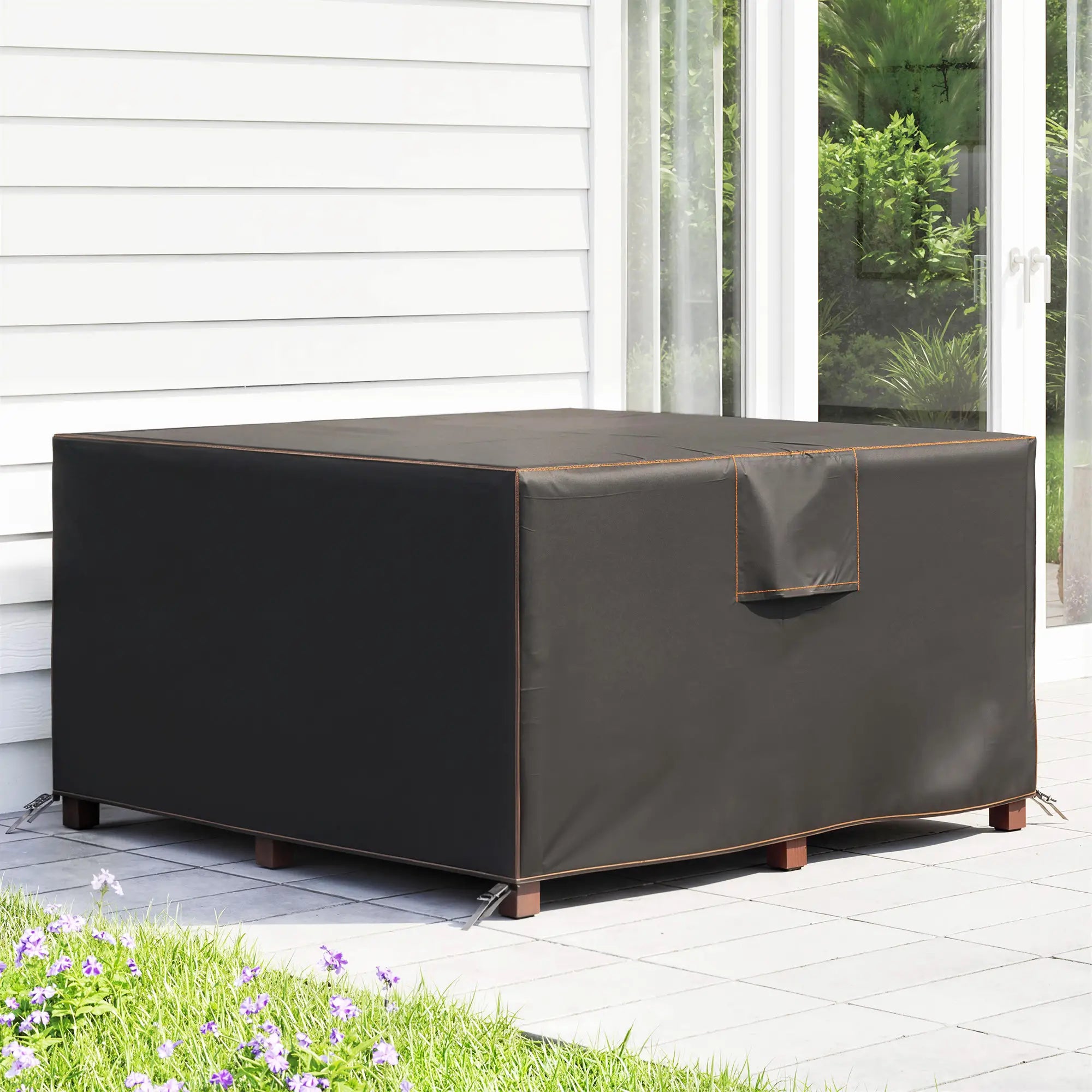 Waterproof Heavy Duty Patio Furniture Cover, 55.1