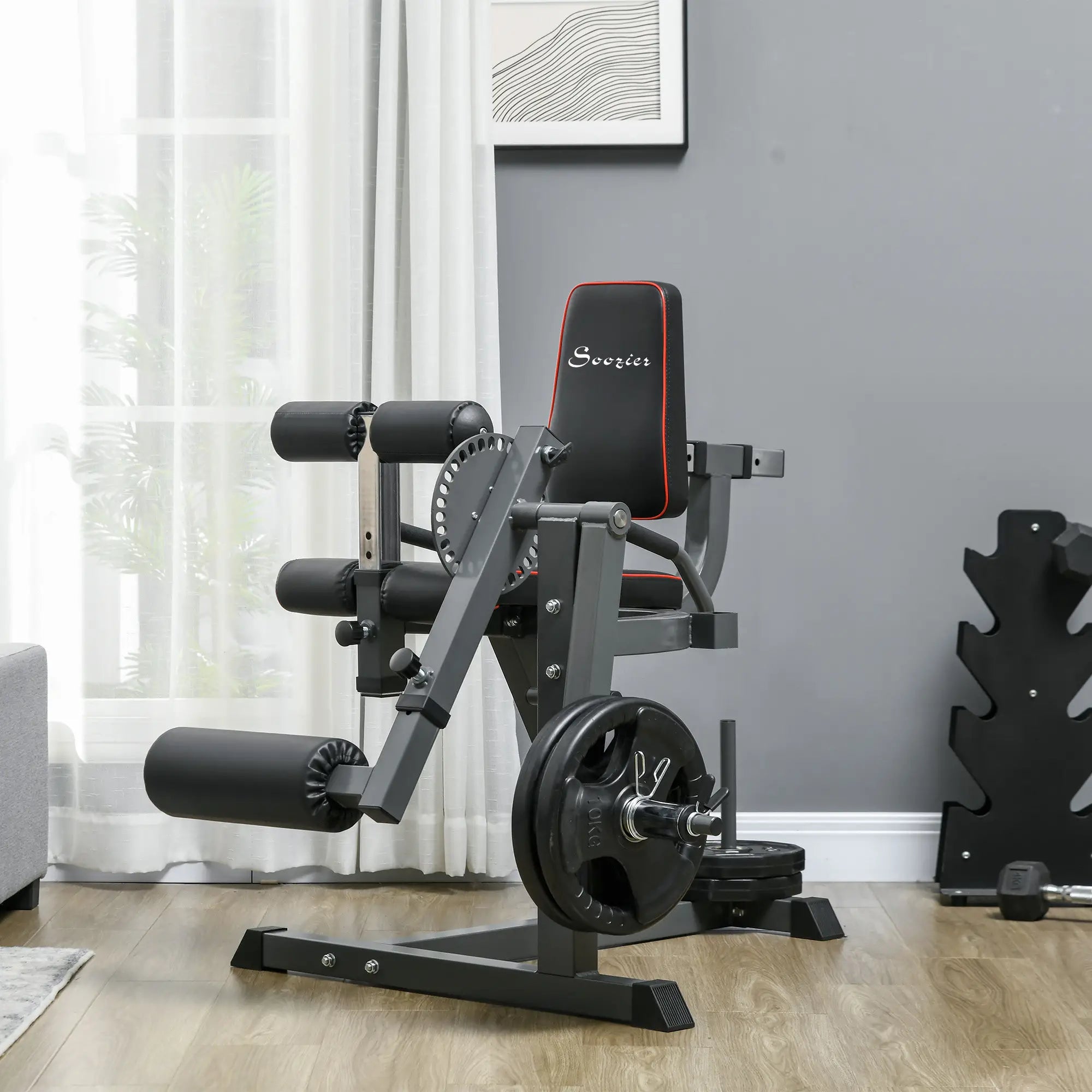 Leg Extension Machine Adjustable Leg Extension and Curl Machine with Plate Loaded for Leg Extension Strength Training Equipment at Gallery Canada