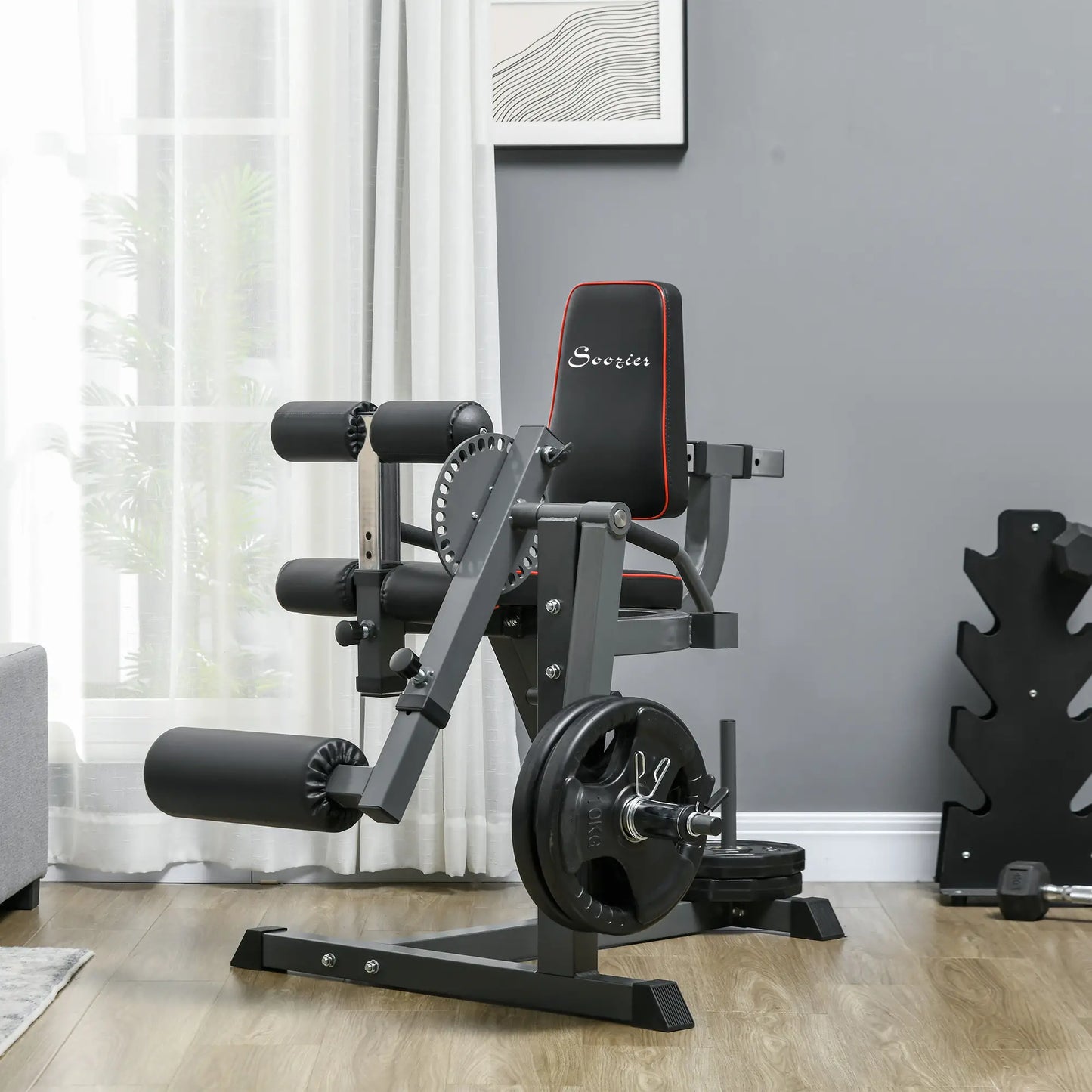 Leg Extension Machine Adjustable Leg Extension and Curl Machine with Plate Loaded for Leg Extension Strength Training Equipment at Gallery Canada