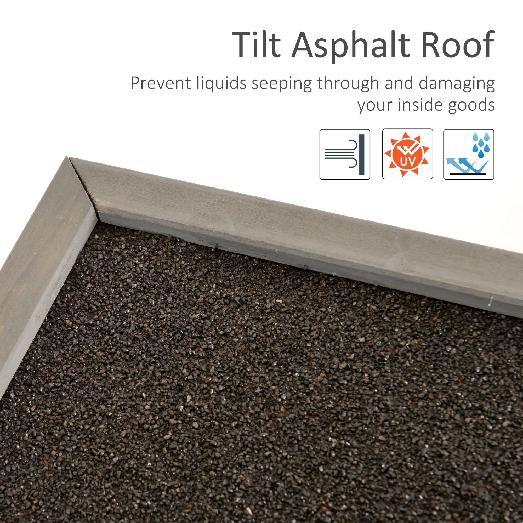 Wooden Garden Storage Shed, 2 Door, 34