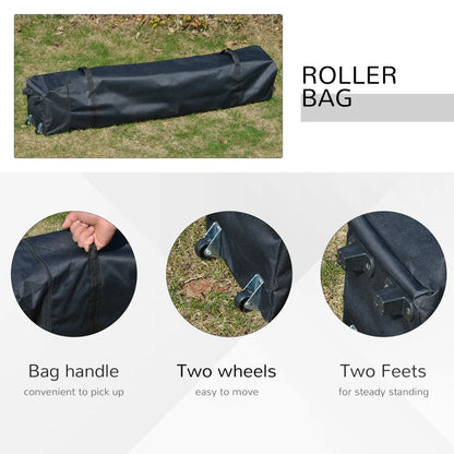 10' x 10' Pop Up Canopy Tent, Airy Top Vents, Wheeled Carry Bag, White Pop Up Canopies at Gallery Canada