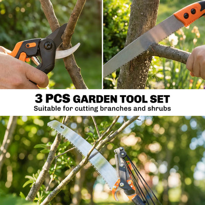 2-In-1 Manual Pole Saw, Hand Pruning Saw, 6.5ft Telescopic Pruner Garden Accessories at Gallery Canada