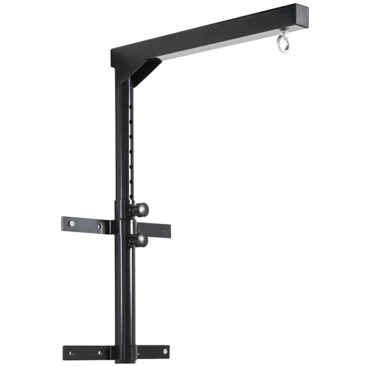 Heavy Duty Boxing Punch Bag Hanger, Wall Mount, 220lbs, Black Punching Bag Hangers Black at Gallery Canada
