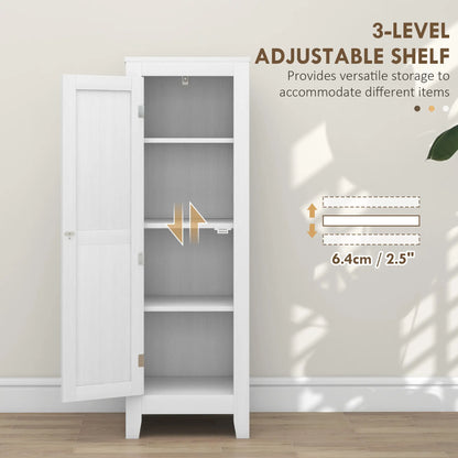 Kitchen Pantry Cabinet, Adjustable Shelves, White Kitchen Pantry Cabinets at Gallery Canada