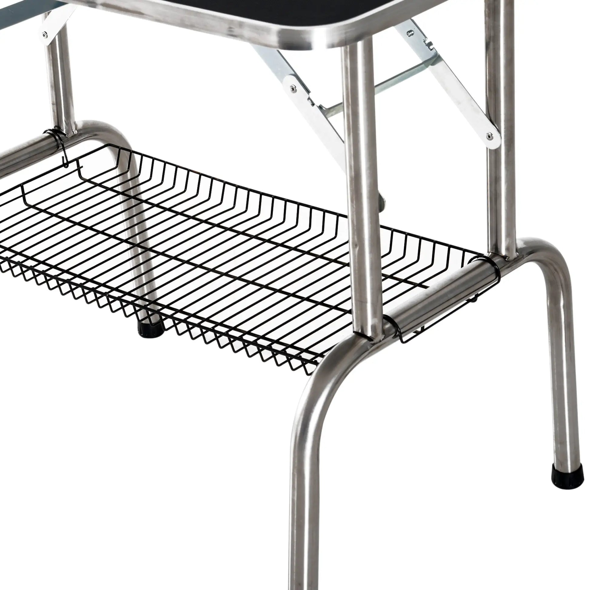 36-Inch Dog Grooming Table, Stainless Steel, Adjustable Arm, Basket Dog Grooming Tables at Gallery Canada