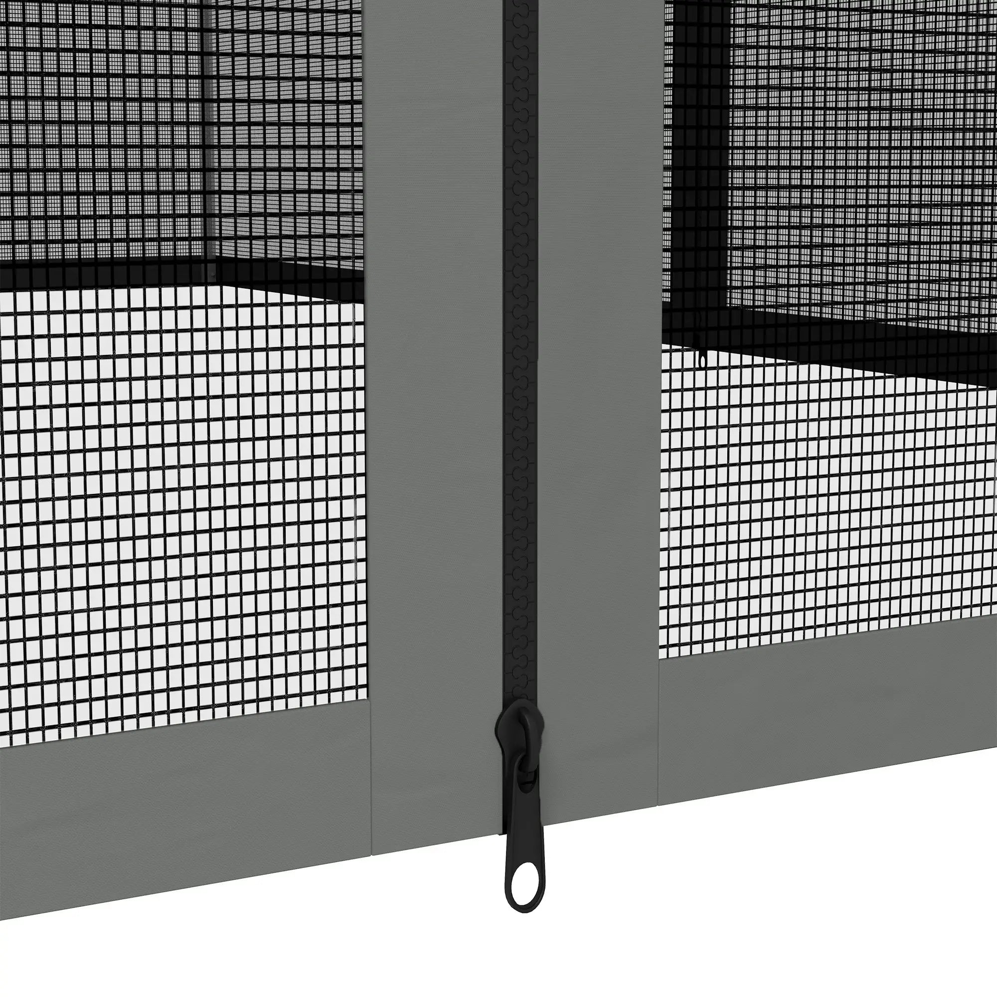 Replacement Mosquito Netting, Gazebo 10' x 13', Black Screen Walls, Zippers, Black Gazebos at Gallery Canada