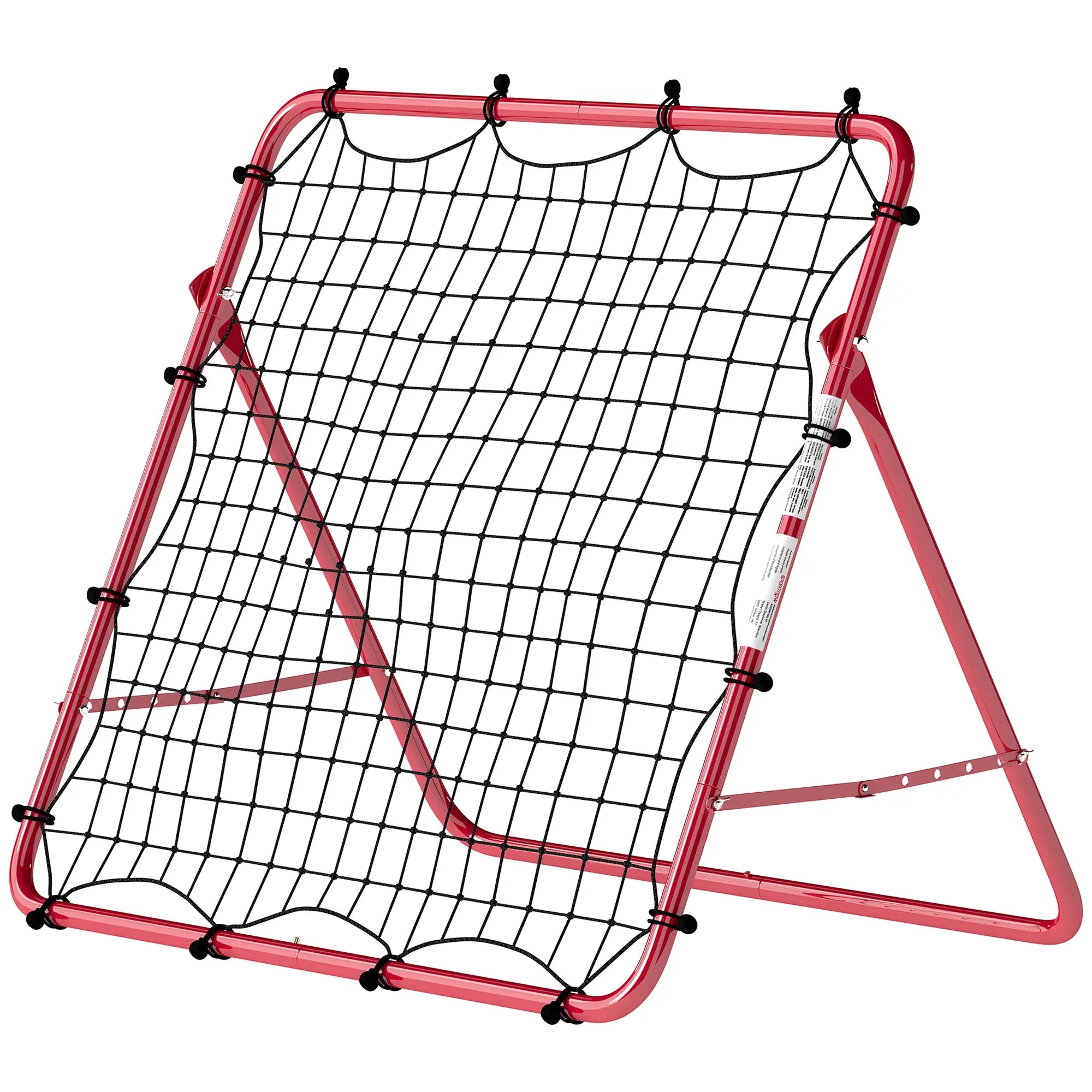 Soccer Rebounder Net, 3.5 x 3ft Easy Setup Bounce Back Net with 5 Adjustable Angles Soccer Red at Gallery Canada