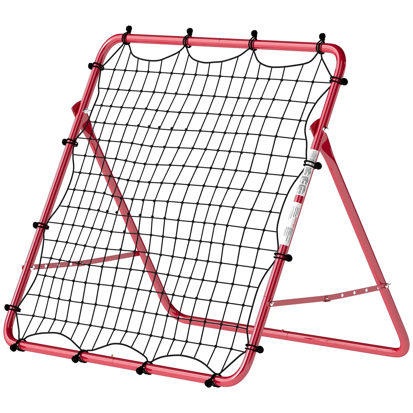 Soccer Rebounder Net, 3.5 x 3ft Easy Setup Bounce Back Net with 5 Adjustable Angles Soccer Red at Gallery Canada