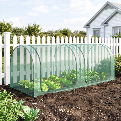 8' x 3' Crop Cage, Garden Plant Protector, Dark Green Walk In Greenhouses at Gallery Canada