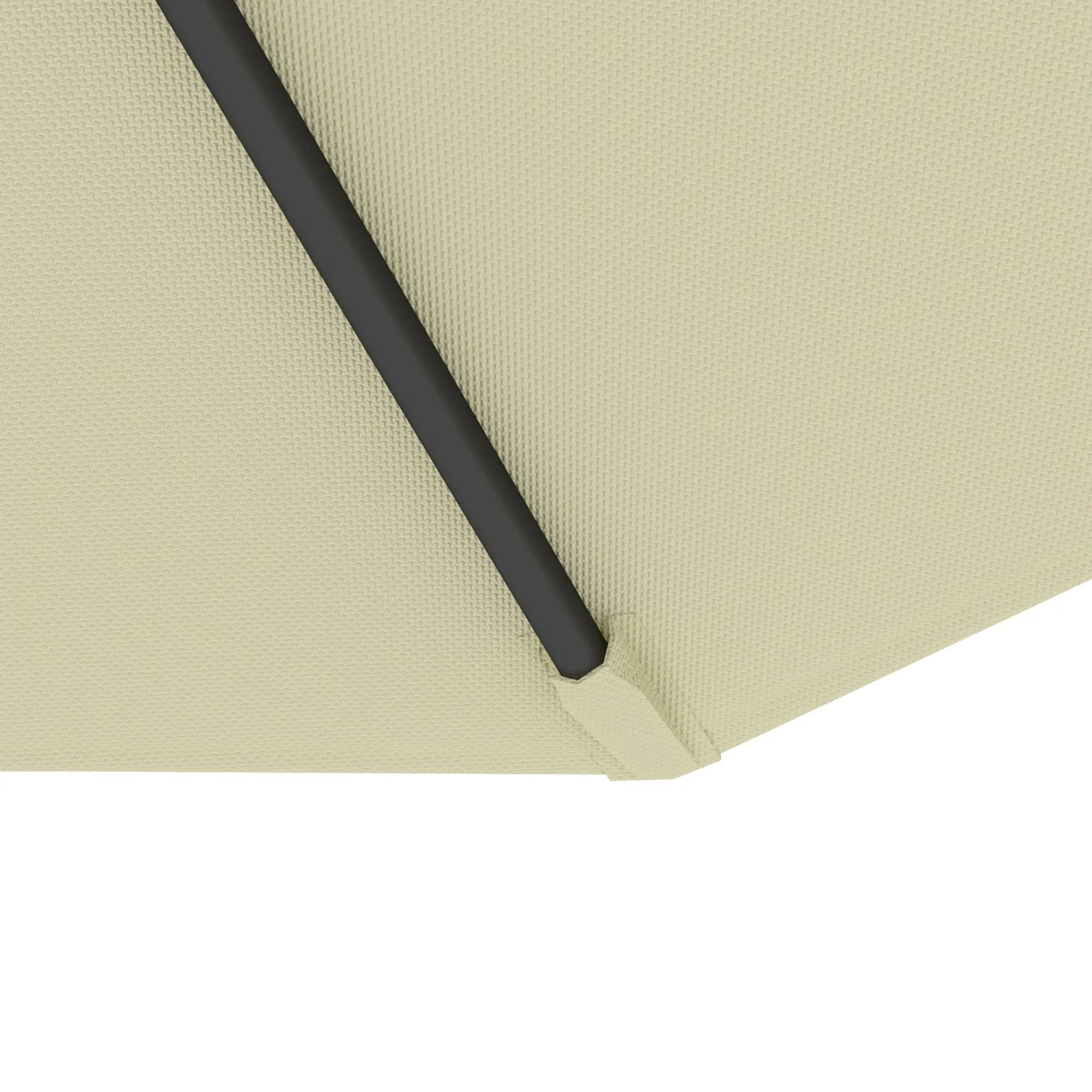 10' Deluxe Patio Umbrella, Banana Hanging Offset Sunshade, Beige Offset Cantilever Umbrellas at Gallery Canada