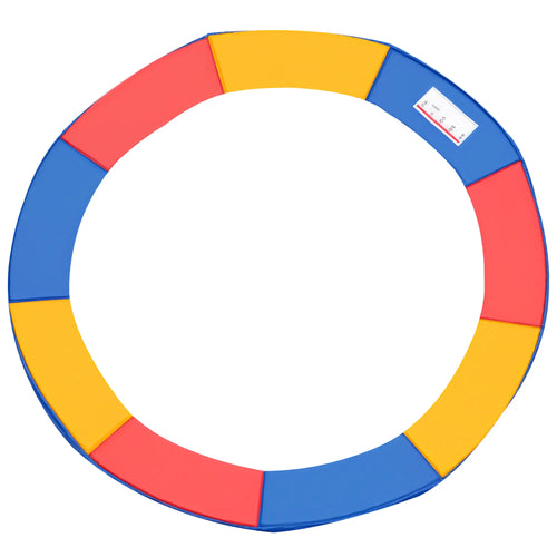 10ft Trampoline Replacement Safety Pad, Waterproof Spring Cover, Multicoloured