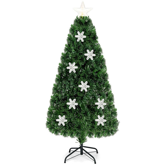 LED Optic Artificial Christmas Tree, 5 Feet, Green