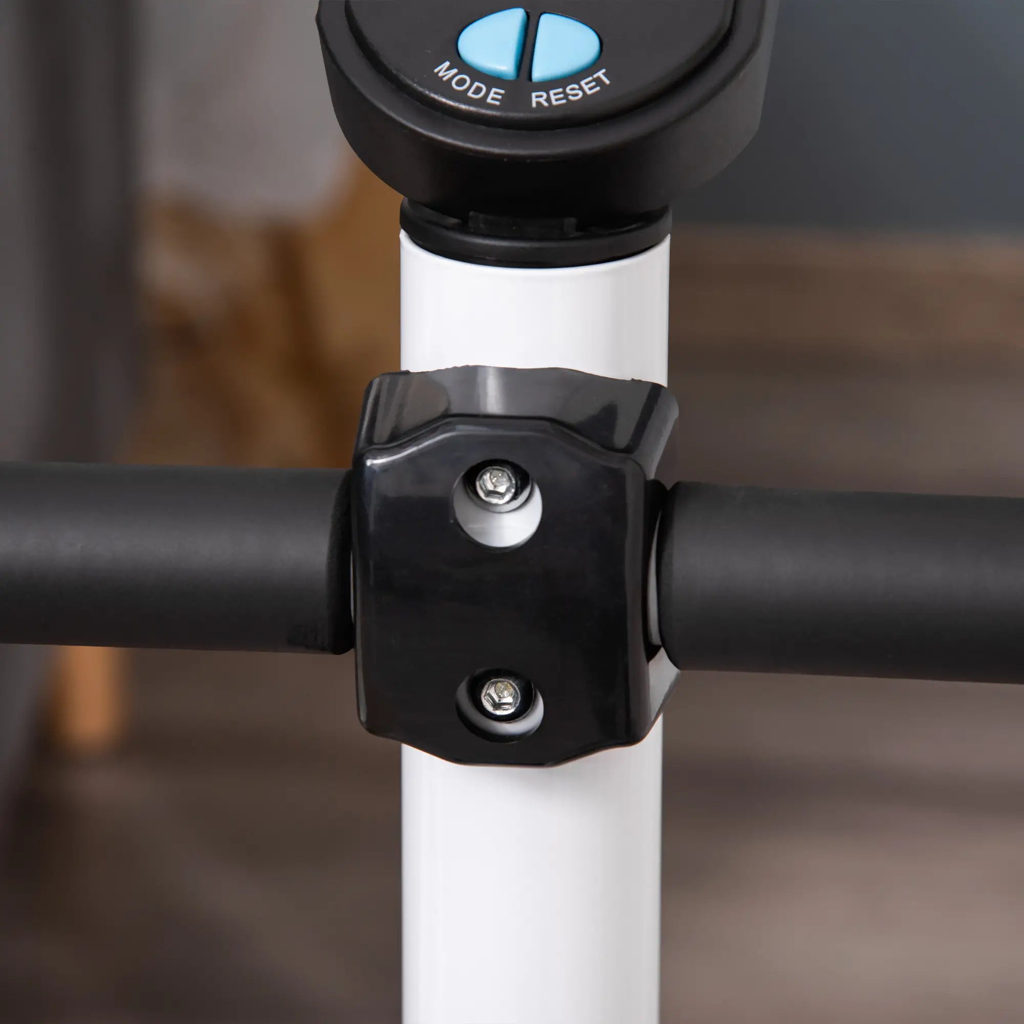 Twist Stepper, Adjustable Resistance, LCD Screen, White & Blue Exercise & Stationary Bikes at Gallery Canada