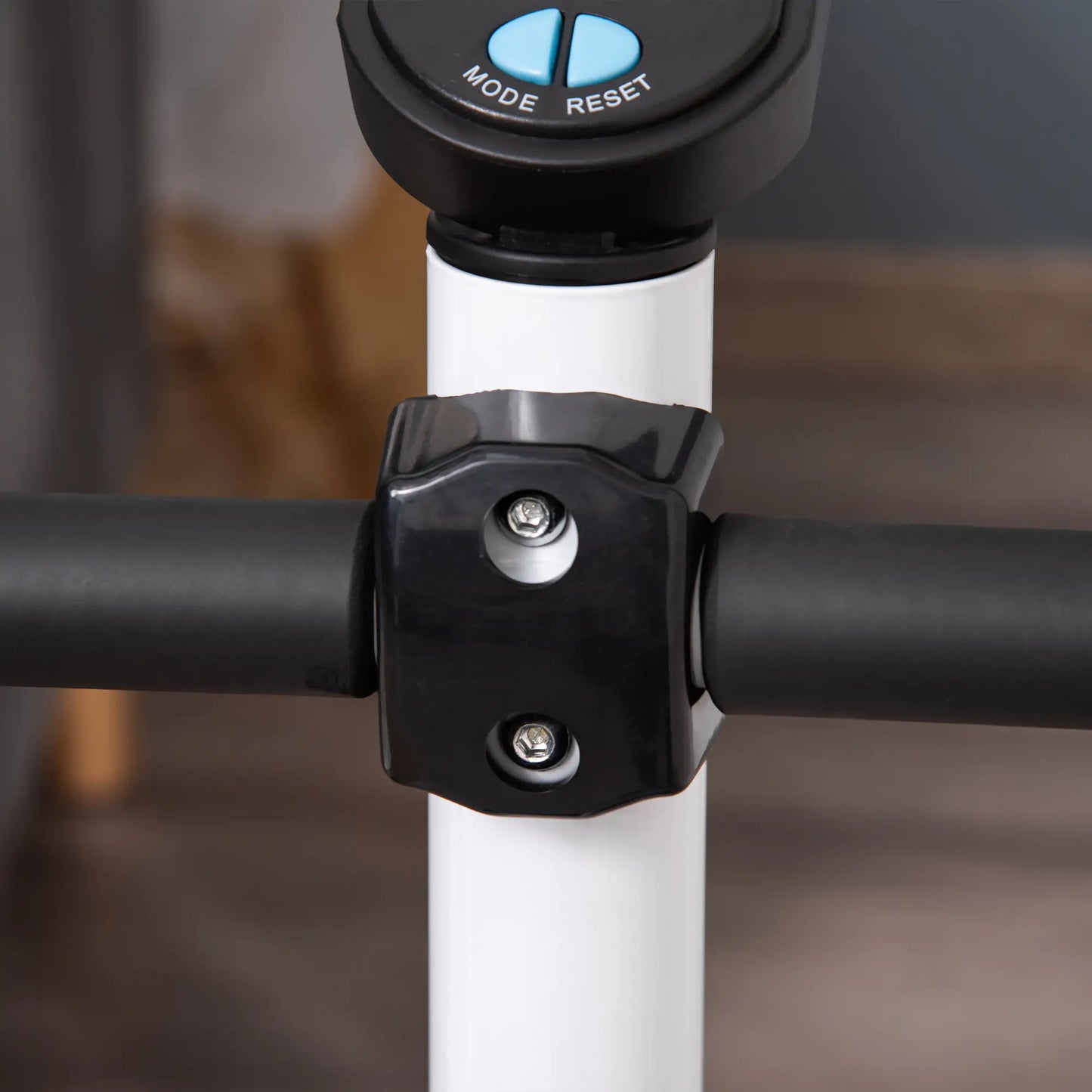 Twist Stepper, Adjustable Resistance, LCD Screen, White & Blue Exercise & Stationary Bikes at Gallery Canada