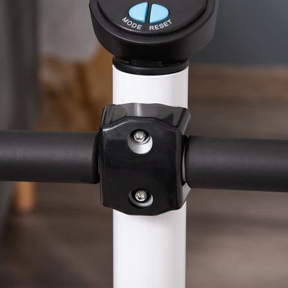 Twist Stepper, Adjustable Resistance, LCD Screen, White & Blue Exercise & Stationary Bikes at Gallery Canada