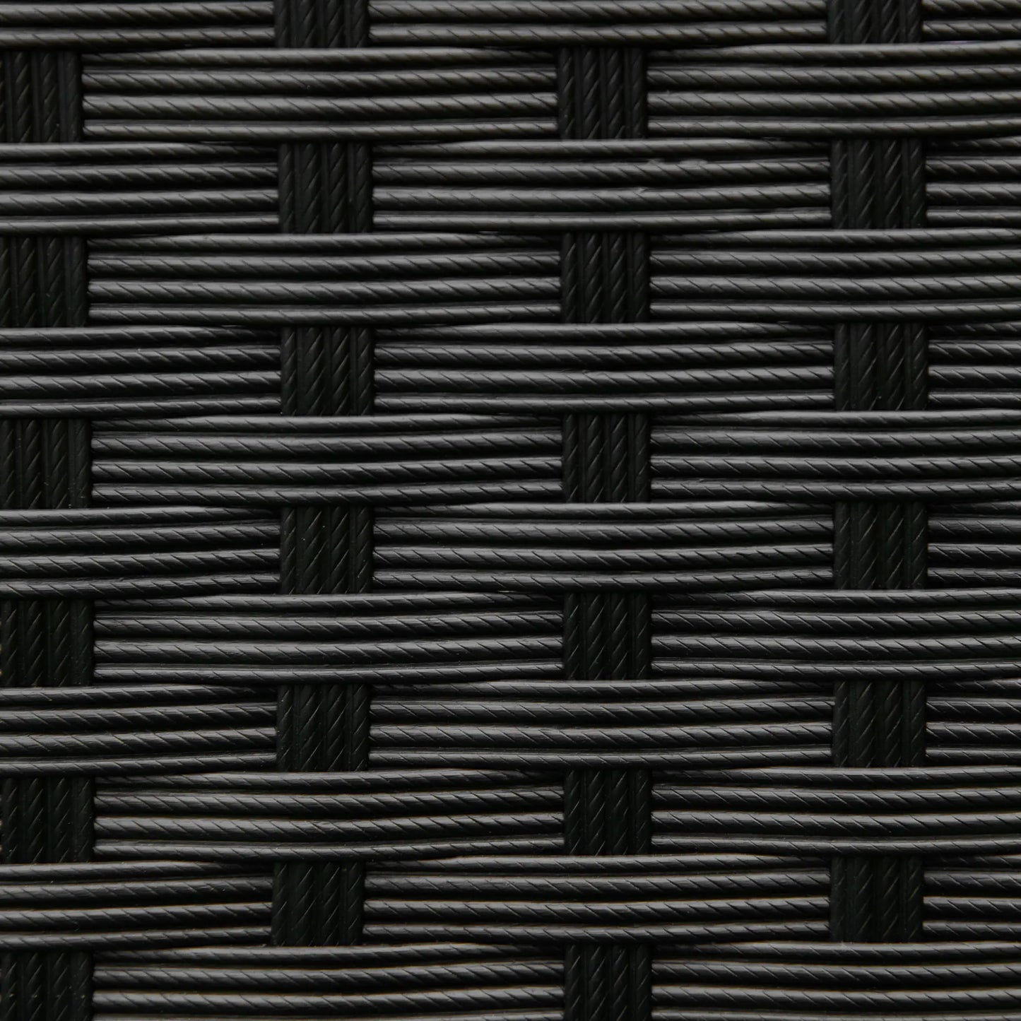 Rattan Raised Garden Box, Elevated Flower Bed with Storage, Black Plant Stands at Gallery Canada