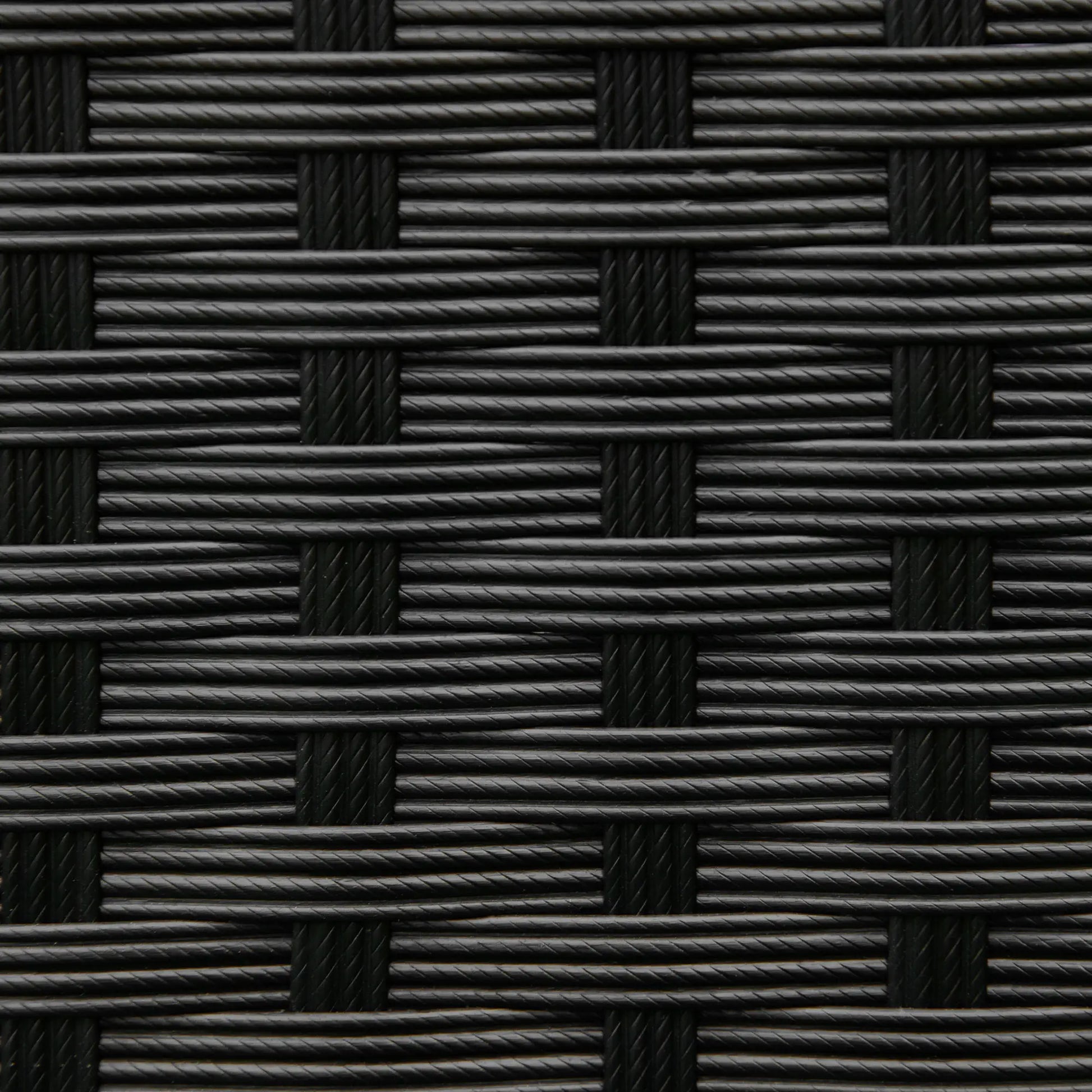 Rattan Raised Garden Box, Elevated Flower Bed with Storage, Black Plant Stands at Gallery Canada