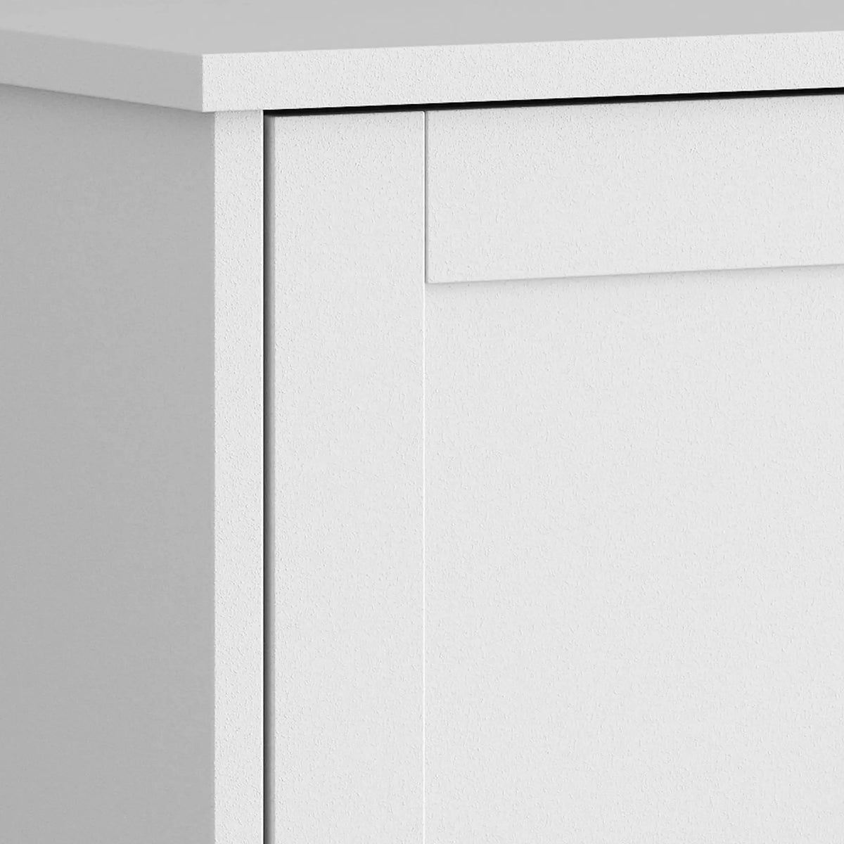 Cabinet de garde-manger de cuisine blanc "73", station de recharge, blanc