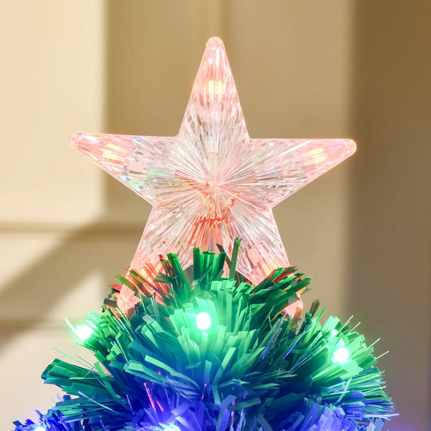 3FT Pre-Lit LED Fiber Optic Christmas Tree, With Stand Pre Lit Christmas Trees at Gallery Canada