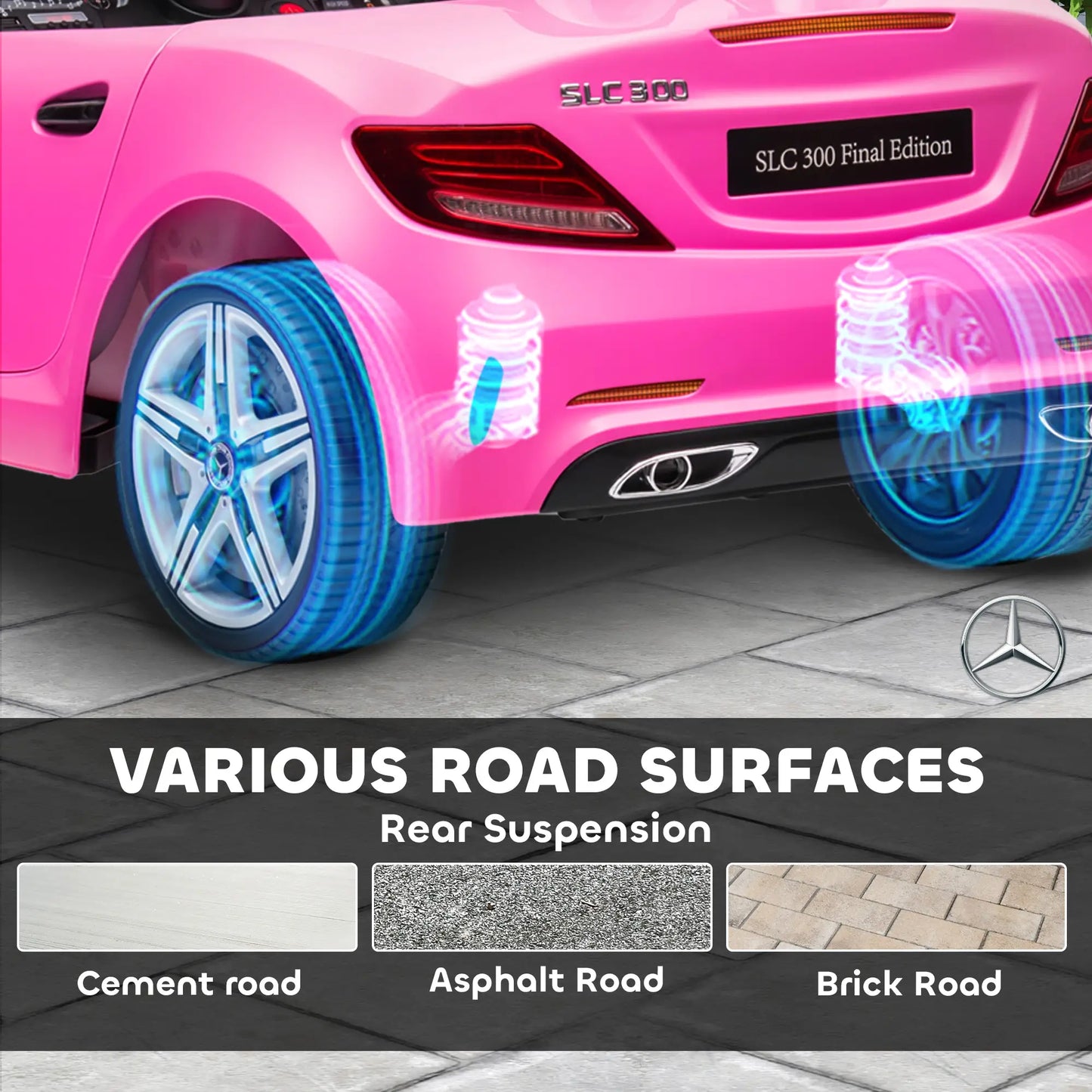 12V Ride On Car, Parent Remote, Two Motors, Music, Lights, Pink, 3-6 Years Electric Toy Cars at Gallery Canada