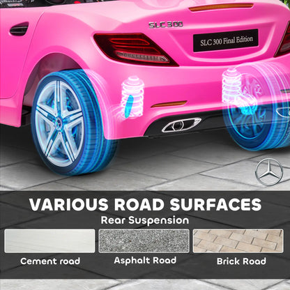 12V Ride On Car, Parent Remote, Two Motors, Music, Lights, Pink, 3-6 Years Electric Toy Cars at Gallery Canada