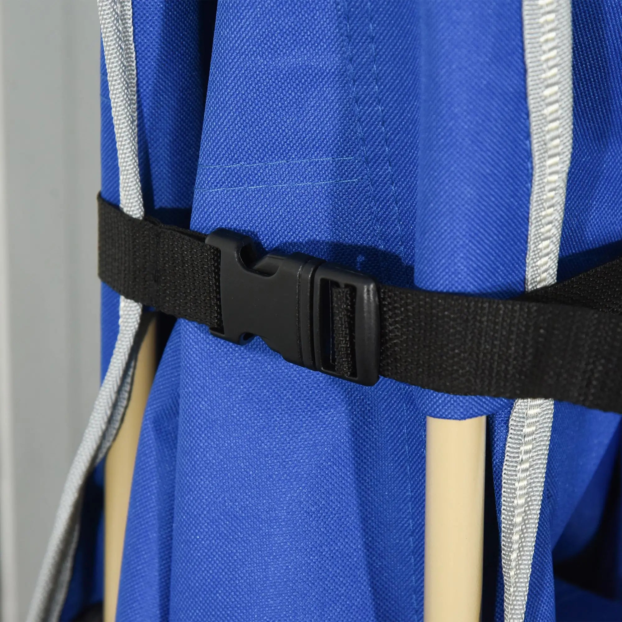 Folding Camping Cot for Adults, with Carry Bag, Side Pocket, Navy Blue Camping Cots at Gallery Canada