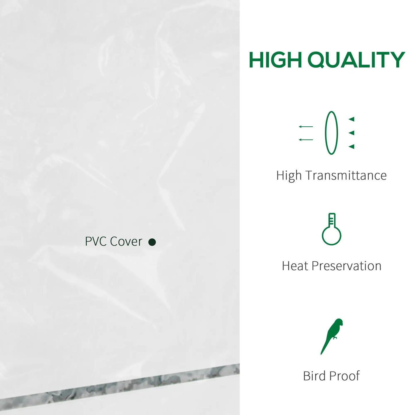 56” x 29” x 77” Walk-In Greenhouse, 4 Tier Shelves, Roll Up Door, Transparent Walk In Greenhouses at Gallery Canada