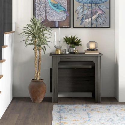 Extendable Dining Table, Expandable Kitchen Table, Seats 6, Grey Dining Tables at Gallery Canada