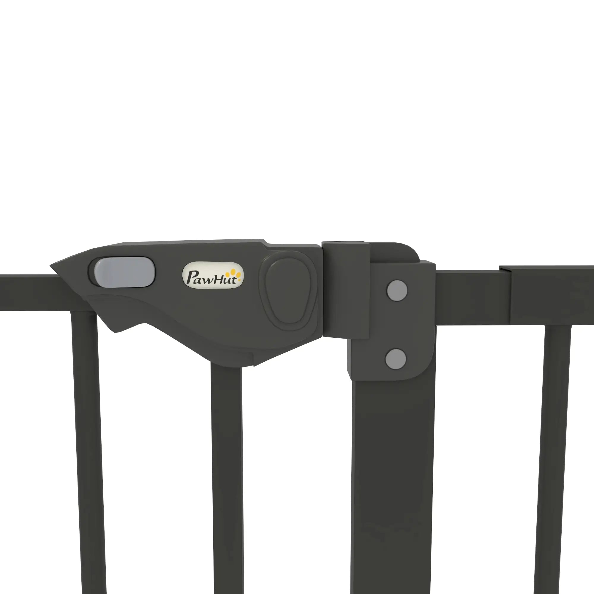 Pet Gate with Door, 30 Inch Tall, Includes Extensions Kit, Black Houses, Kennels & Pens at Gallery Canada