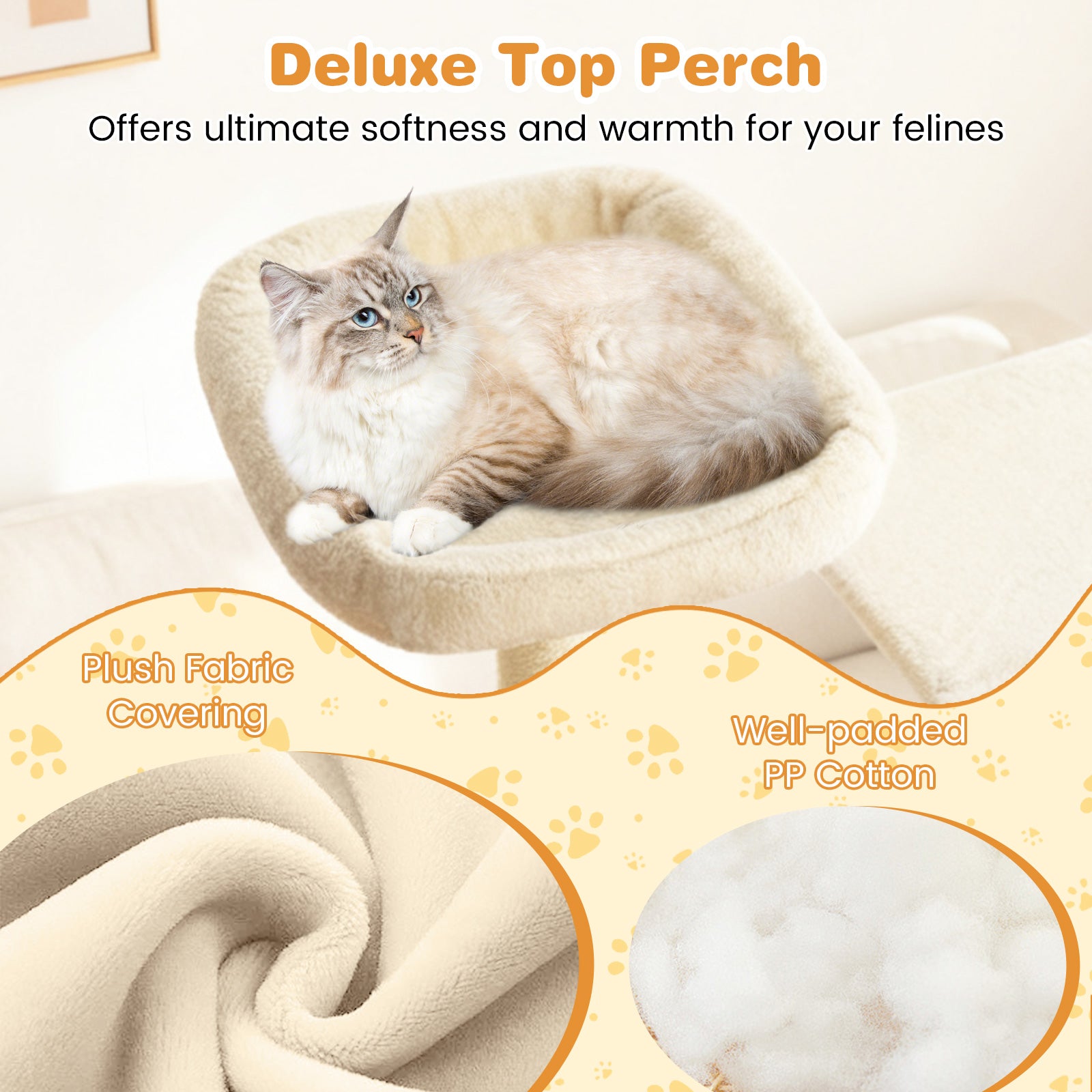 Large Cat Tree for Indoor Cats 63