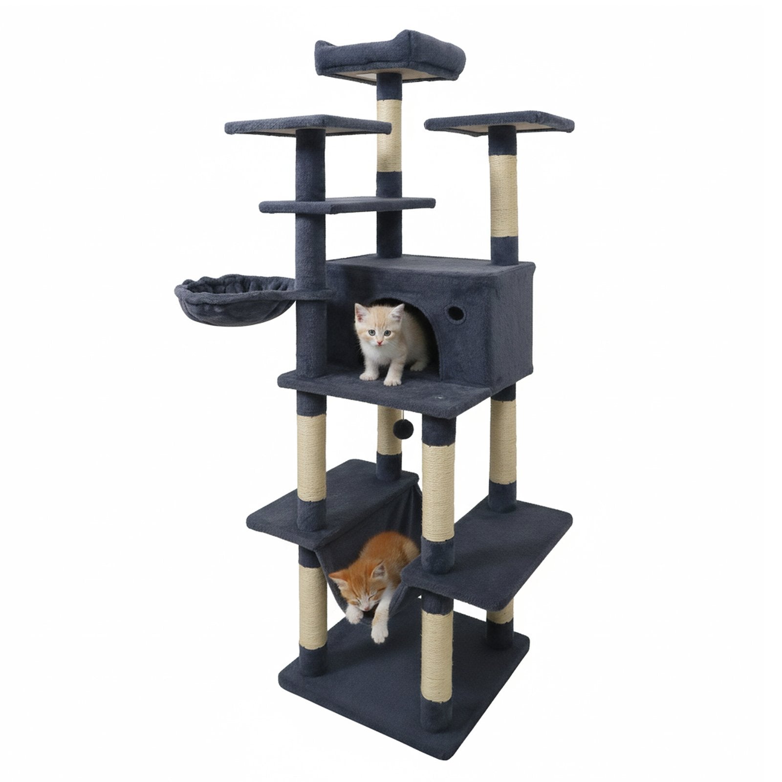 Large Cat Tree for Indoor Cats 63