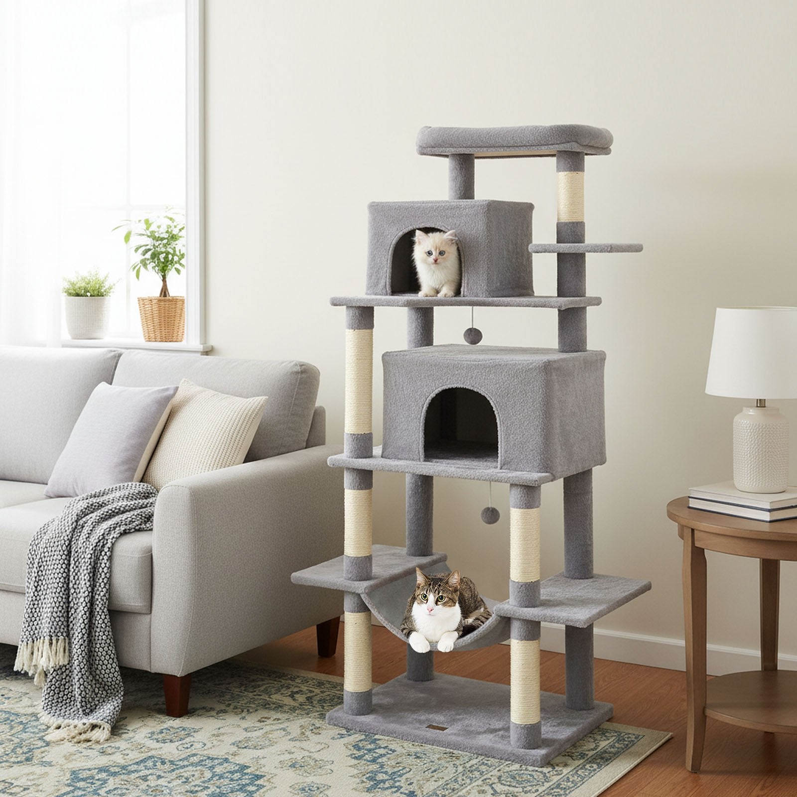 Large Cat Tree for Indoor Cats 70