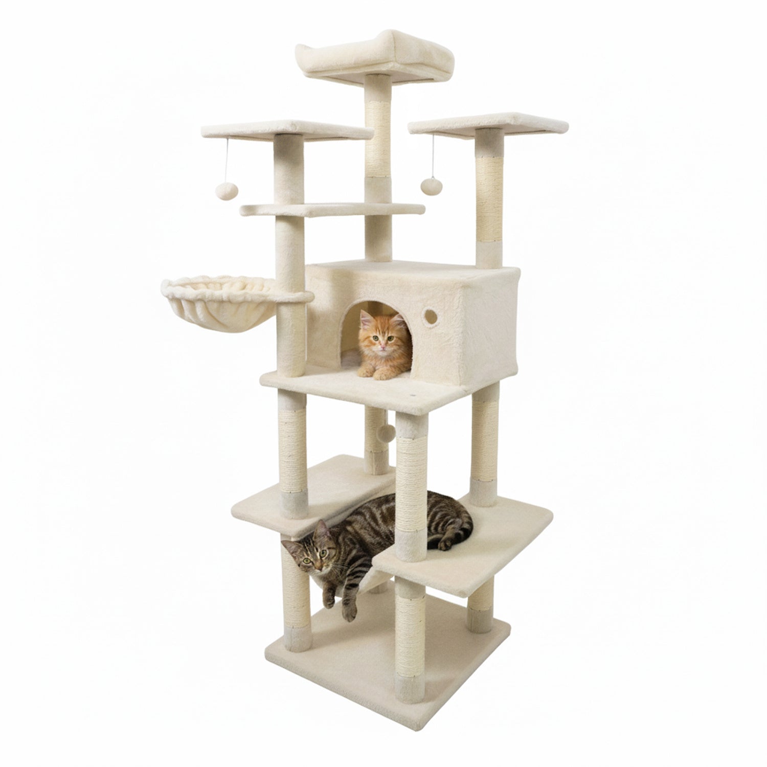 Large Cat Tree for Indoor Cats 63