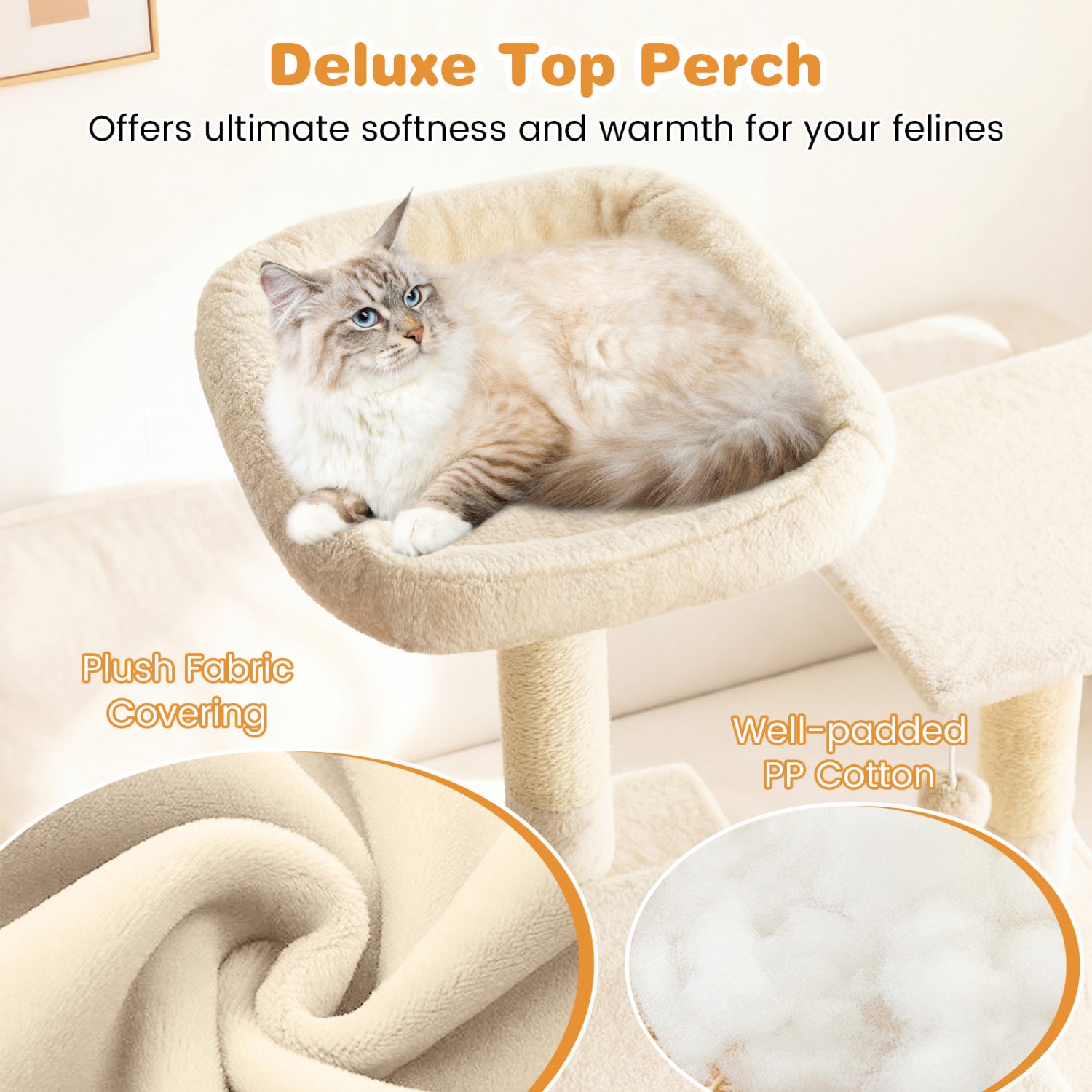 Large Cat Tree for Indoor Cats 63
