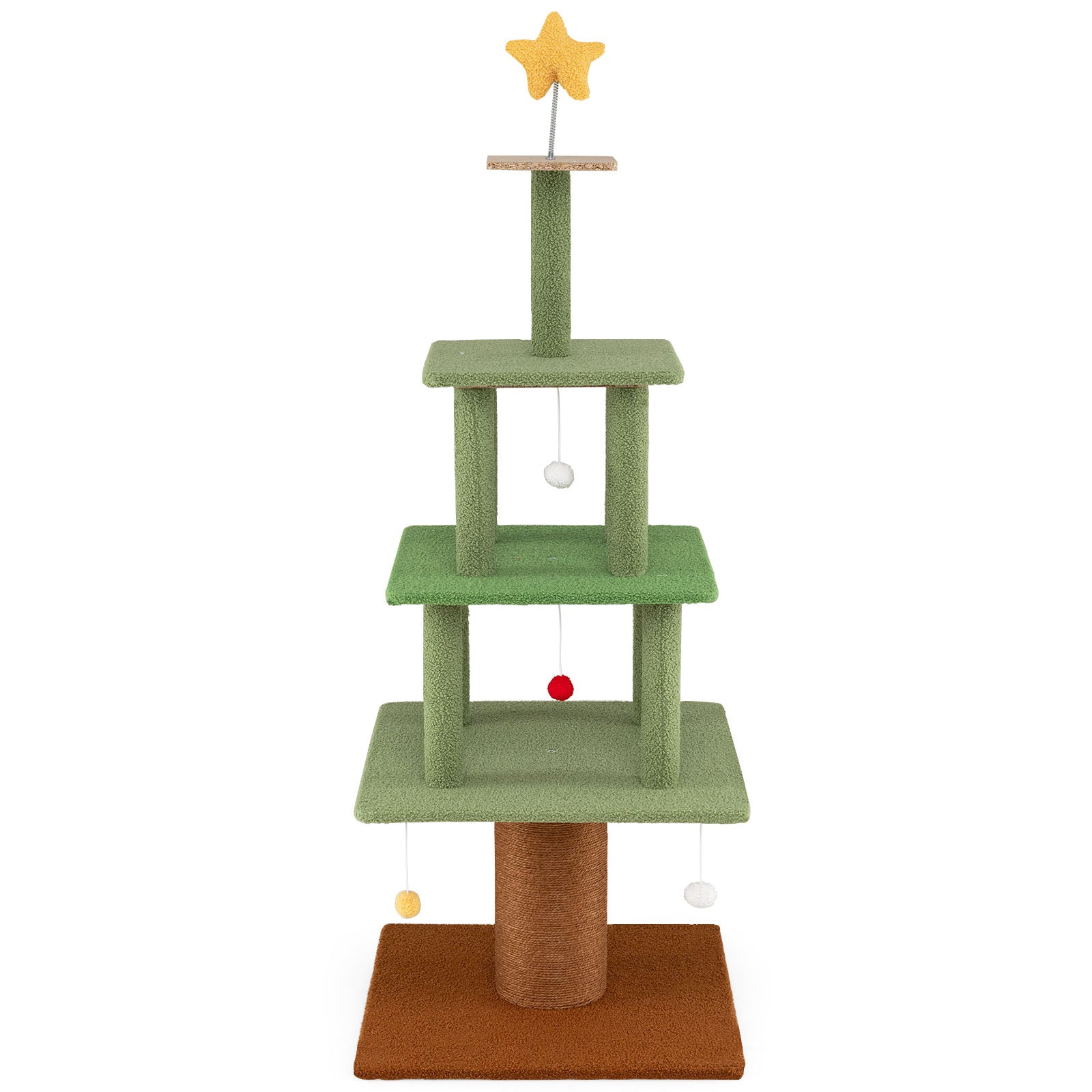 Large Christmas Cat Tree for Indoor Cats 64
