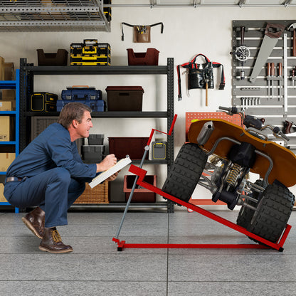 Lawn Mower Lift Jack Riding Mower Lift, Red Garden Tools at Gallery Canada