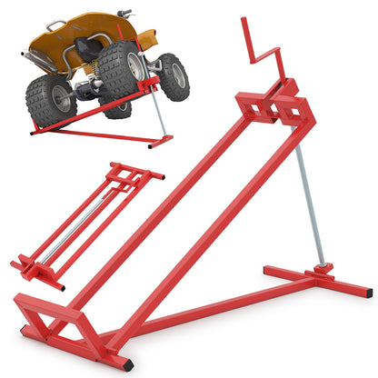 Riding Lawn Mower Lift Jack, Red Garden Tools Red at Gallery Canada