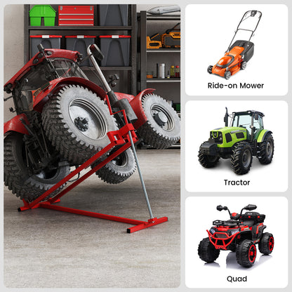 Lawn Mower Lift Jack Riding Mower Lift, Red Garden Tools at Gallery Canada