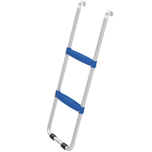 Trampoline Ladder, 2 Steps, Galvanized Steel, 330LBS Capacity Trampolines Blue at Gallery Canada