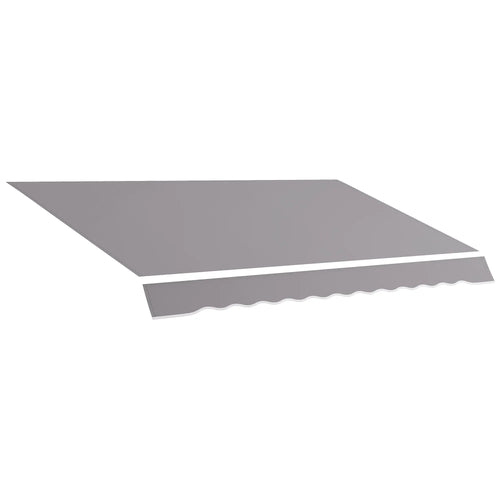 11' x 10' Outdoor Sunshade Canopy, UV Protection, Light Grey