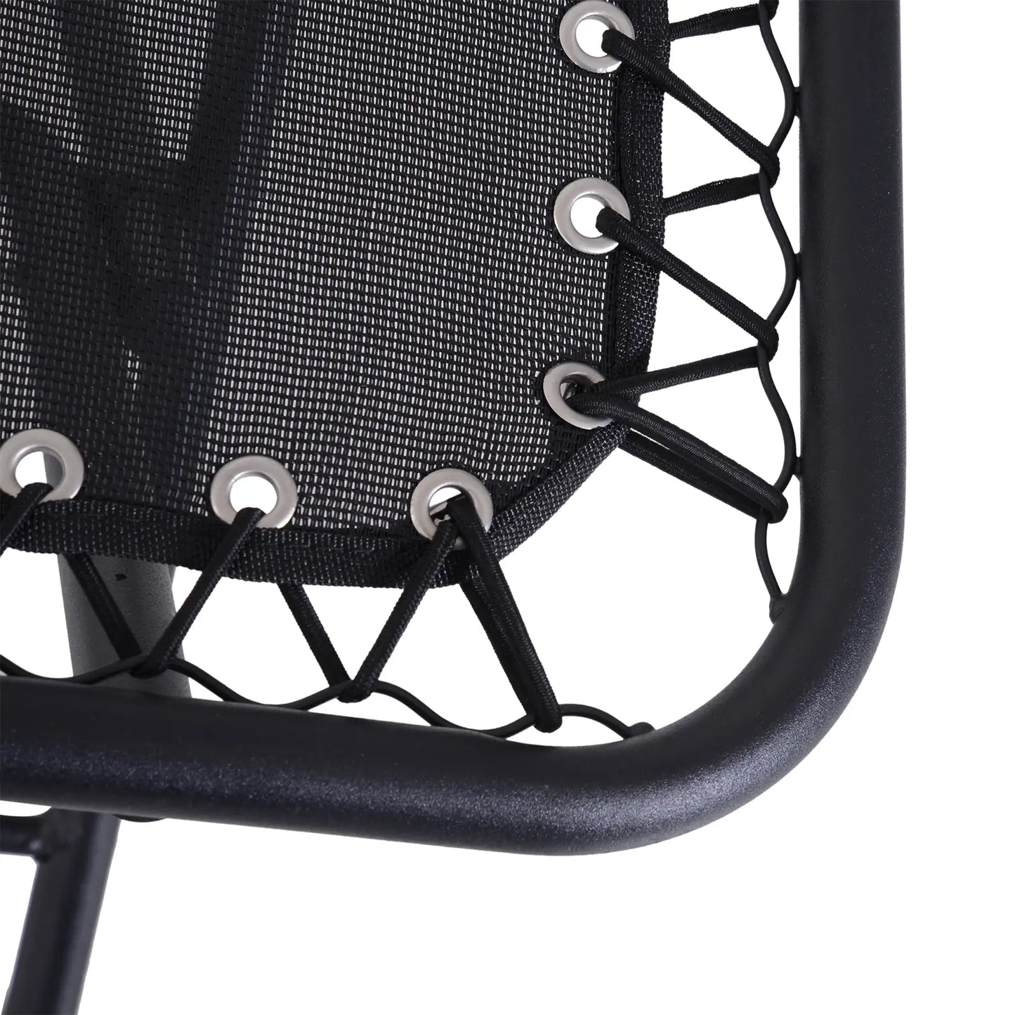 Zero Gravity Chair Set of 2, Patio Chair with Side Table, Black Lounger Chairs at Gallery Canada
