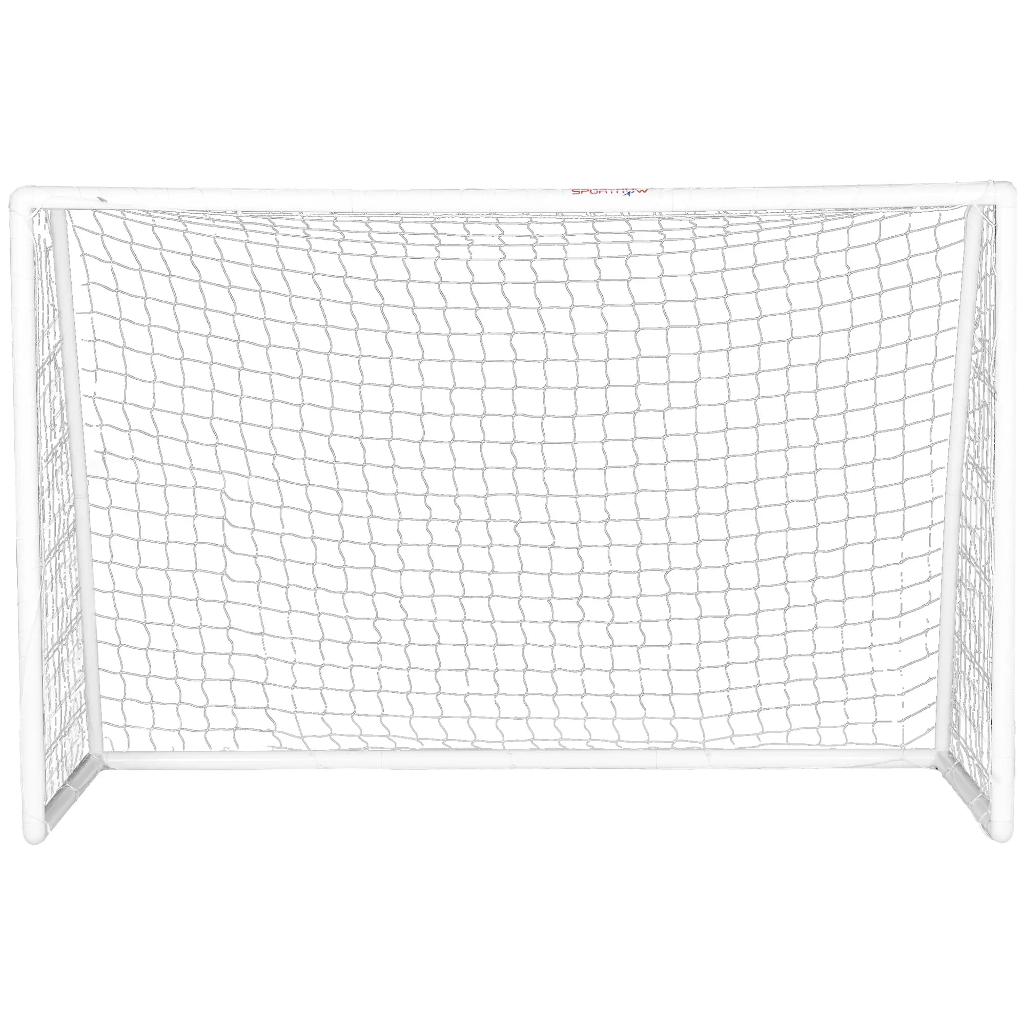 9.8 x 6.6ft Soccer Goal, Portable Practice Net with PE Net Football White at Gallery Canada