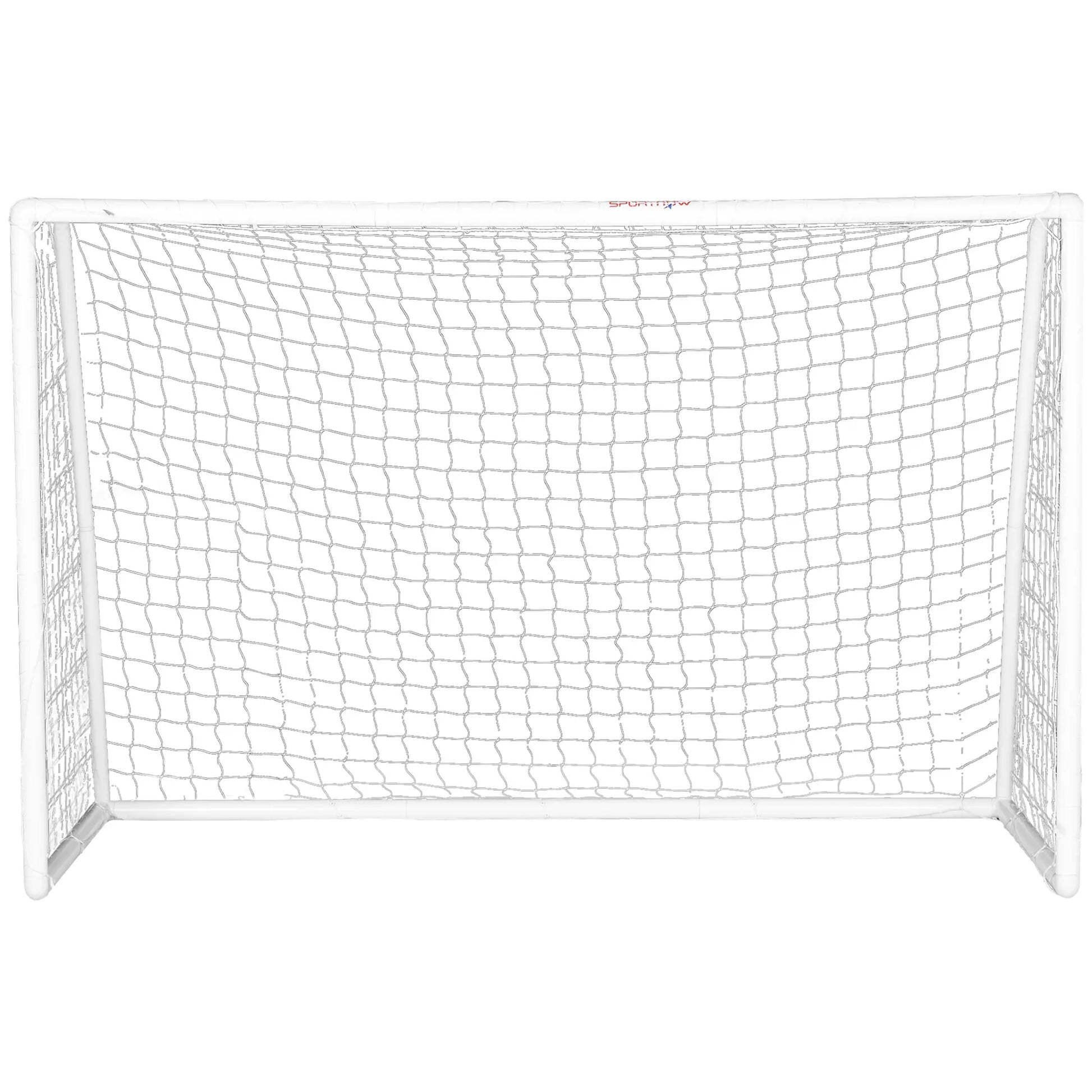 9.8 x 6.6ft Soccer Goal, Portable Practice Net with PE Net Football White at Gallery Canada