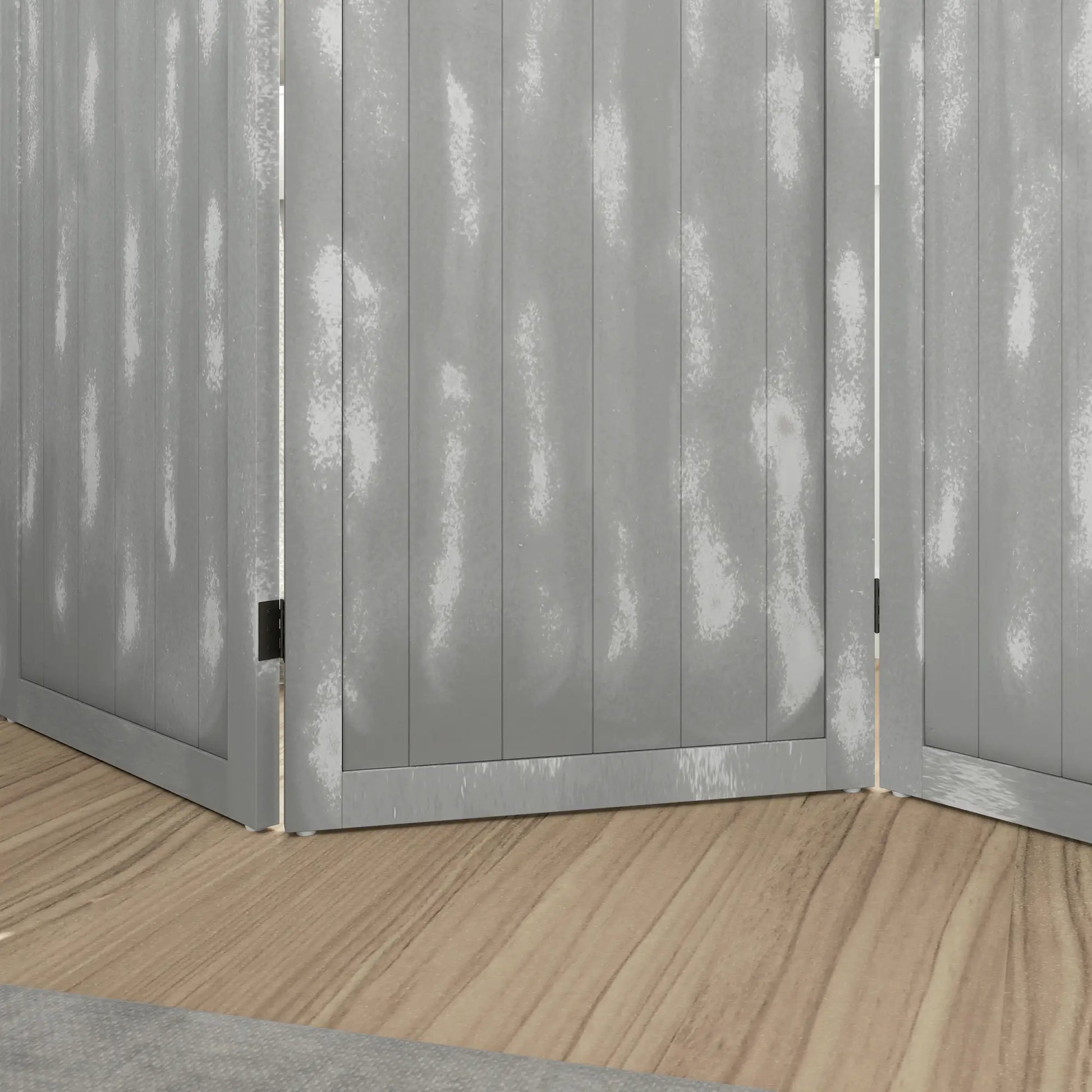 Foldable Screen Divider, 5.5', for Bedroom Office, Grey Room Dividers at Gallery Canada